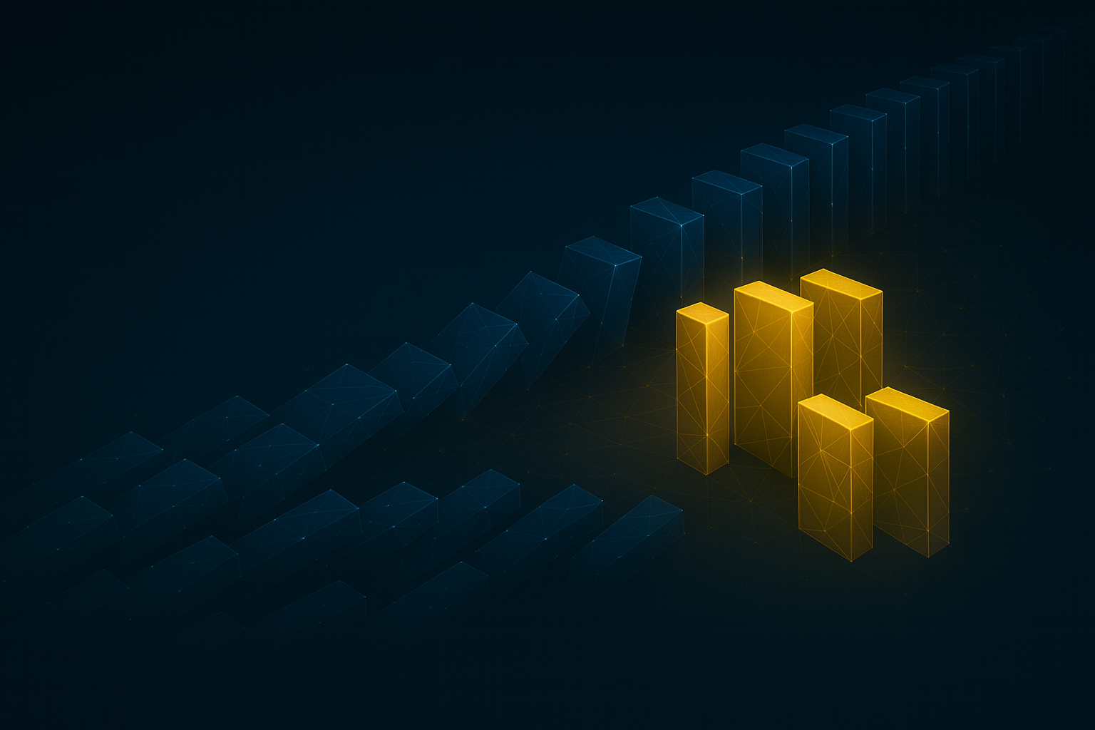 Volatility and risk monitoring visualization representing PRIVA